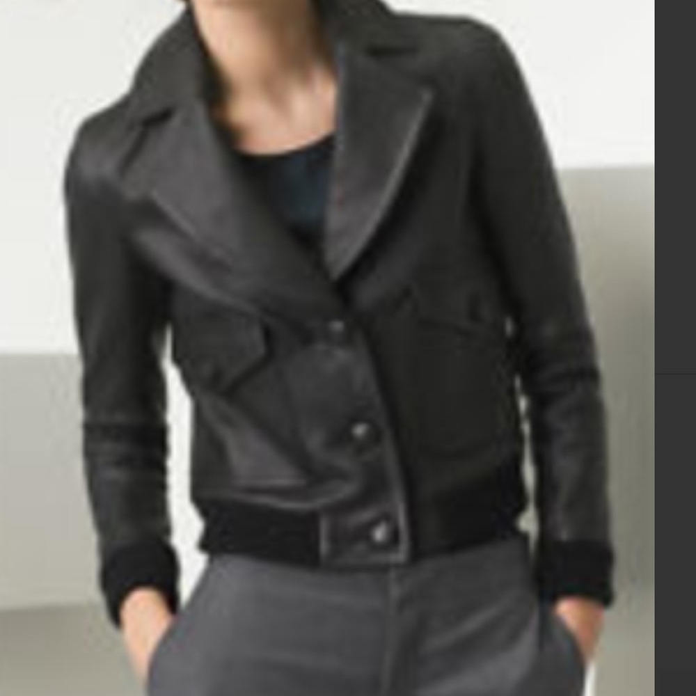 ⭐️3.1 Phillip Lim ⭐️bomber leather jacket
